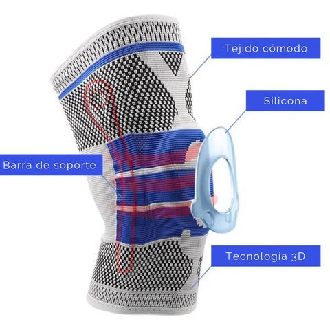 Rodillera De Silicona Antideslizante Alivyare ™